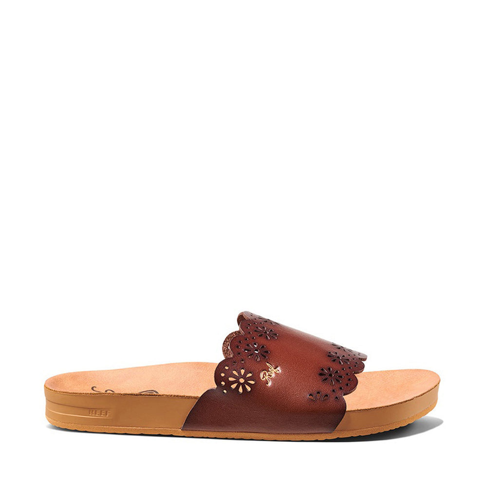 
                  
                    Cushion Scallop Scout Open Toe Rust
                  
                