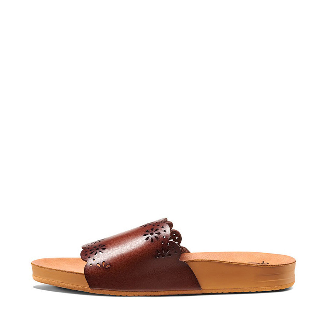 
                  
                    Cushion Scallop Scout Open Toe Rust
                  
                