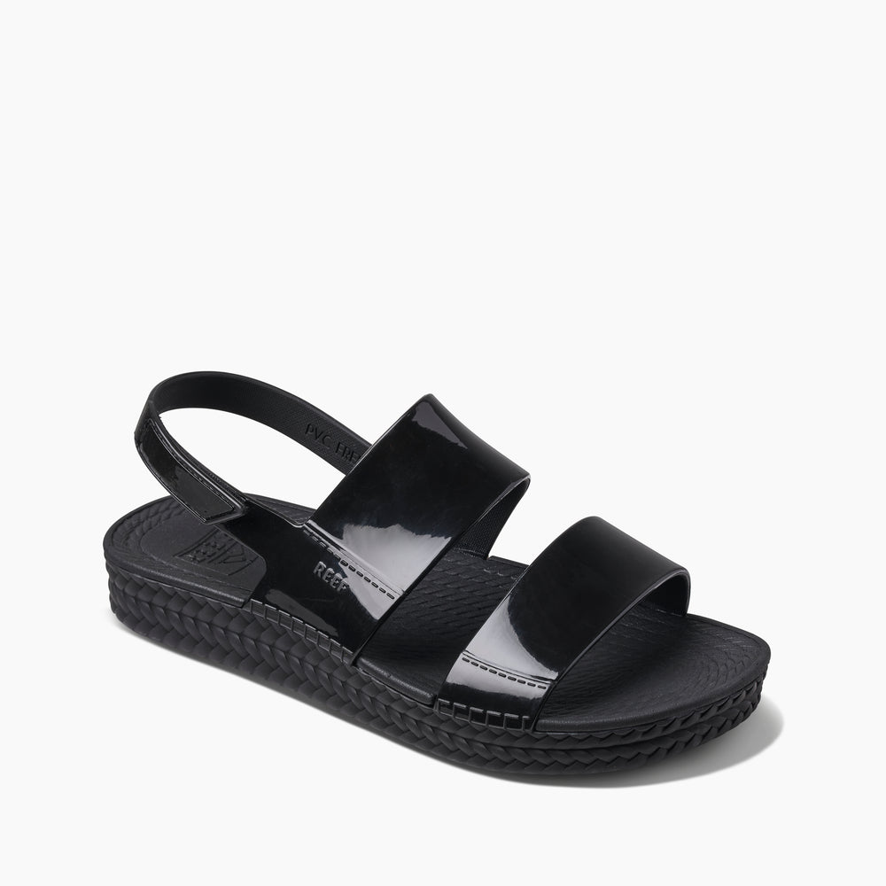 Water Vista Sandal Black Shine